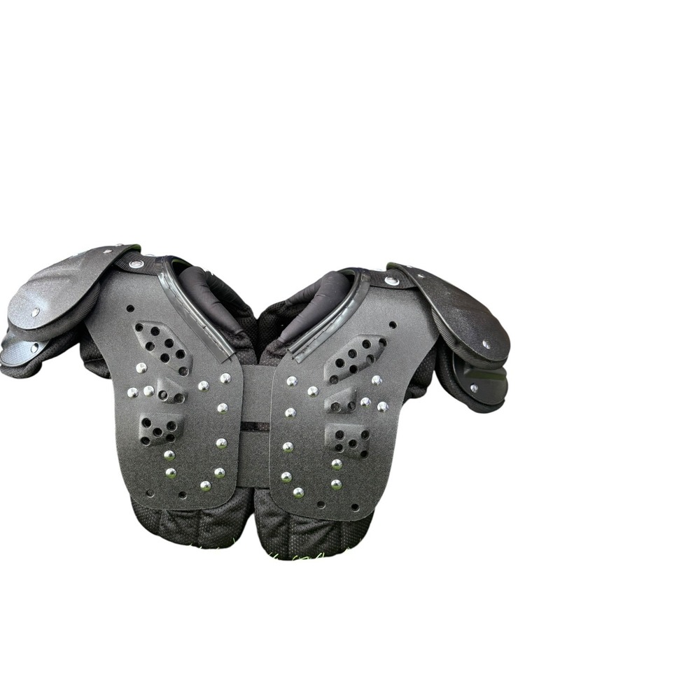 Schutt Football Shoulder Pads Kids Medium Black Excellent Y-Flex 4.0 All Purpose - Picture 7 of 8